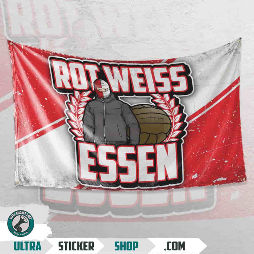 Rot Weiss Essen Flagge