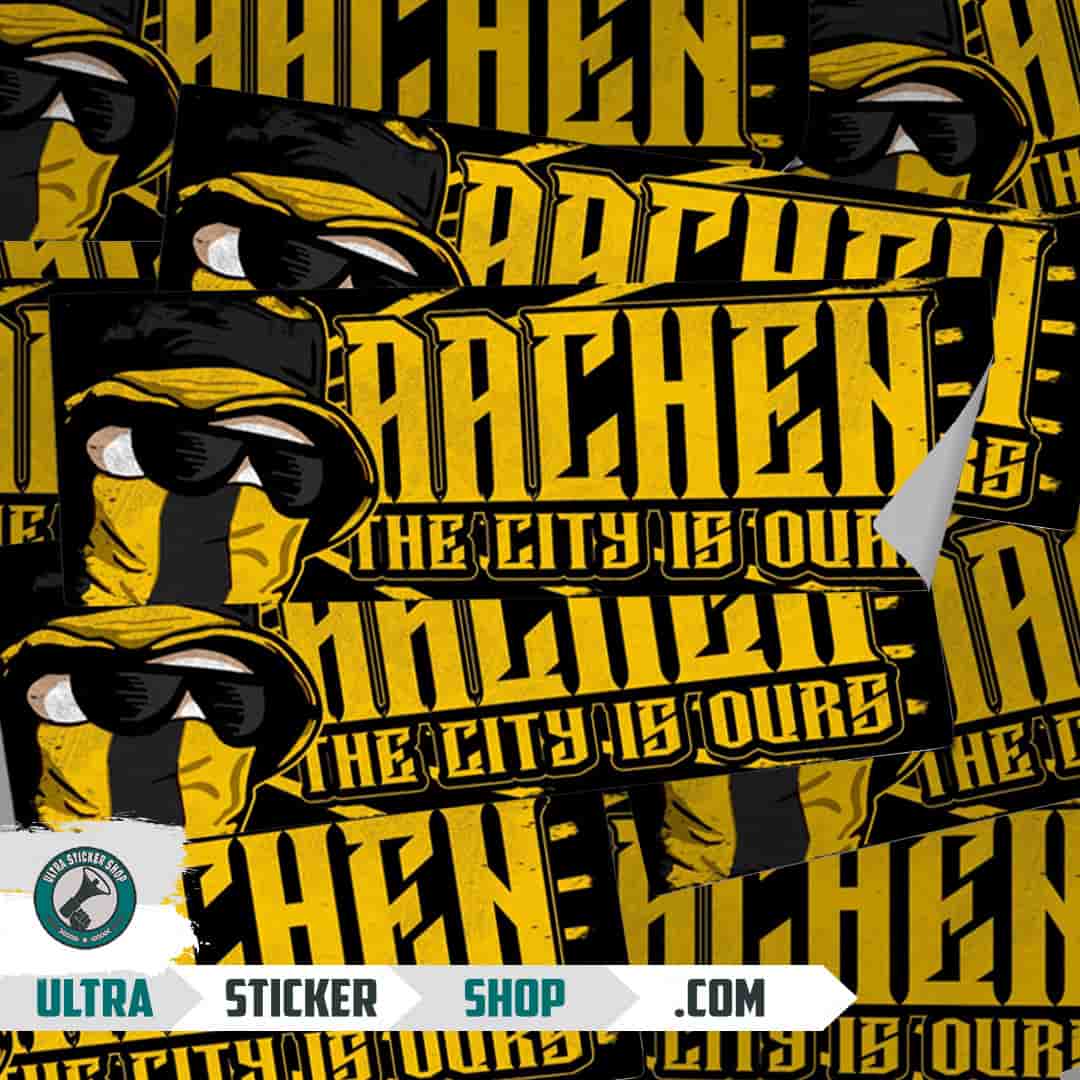 Aachen the city is ours Aufkleber