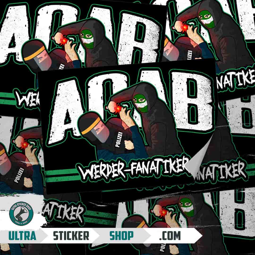 Werder-Fanatiker Aufkleber
