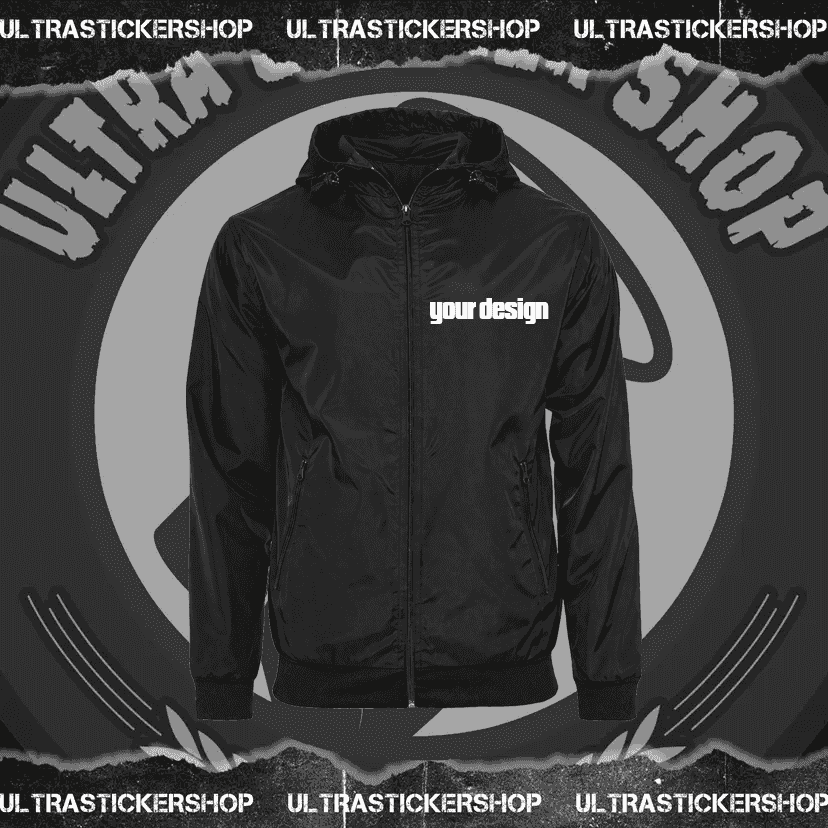 Custom Jacke mit abnehmbarer Balaclava
