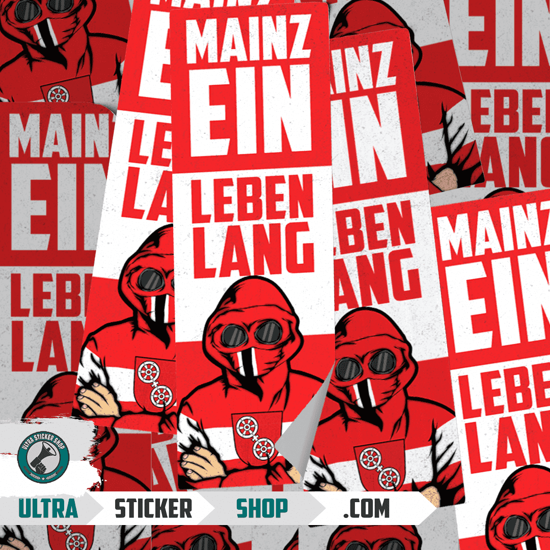 Mainz ein leben lang Aufkleber