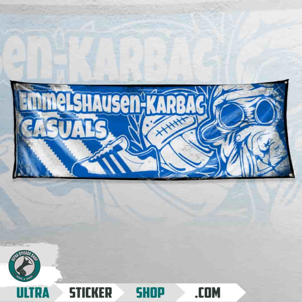 Emmelshausen-Karbac casuals Flagge