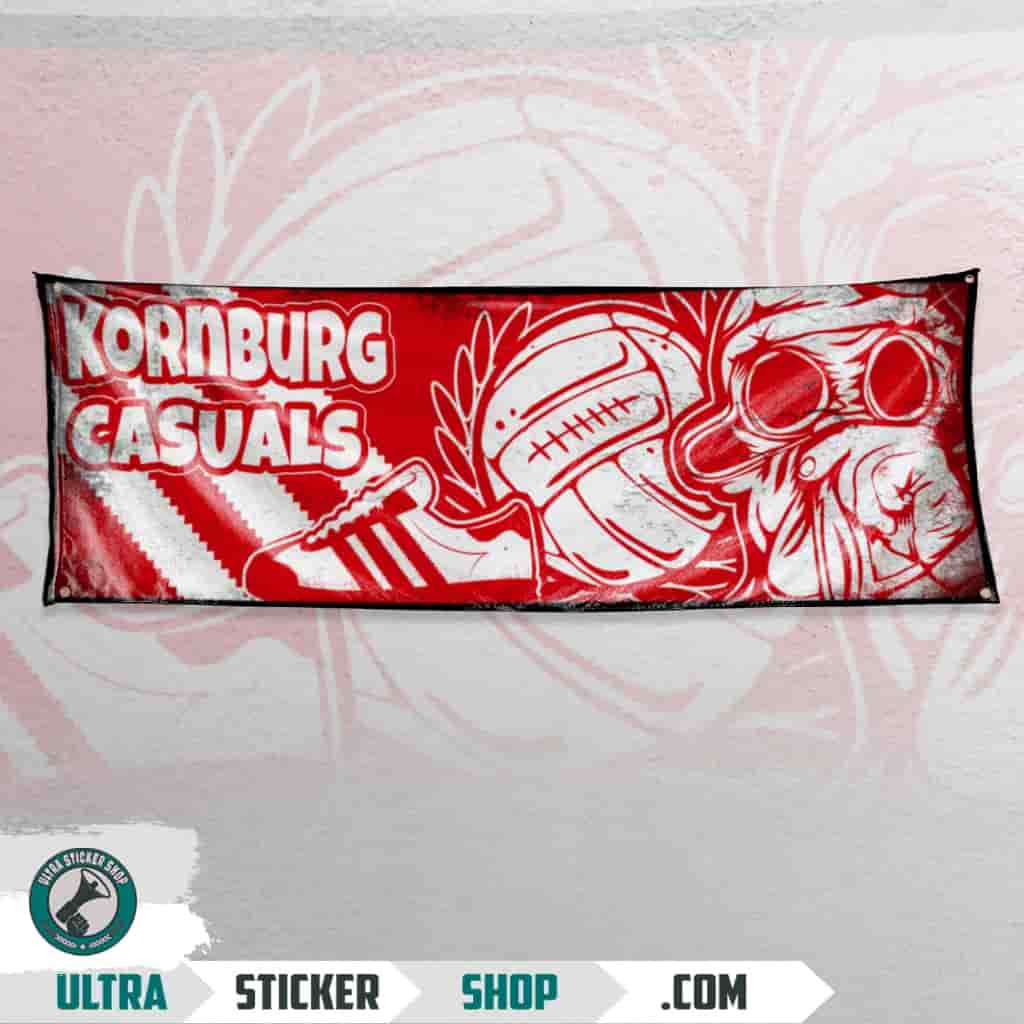 Kornburg casuals Flagge