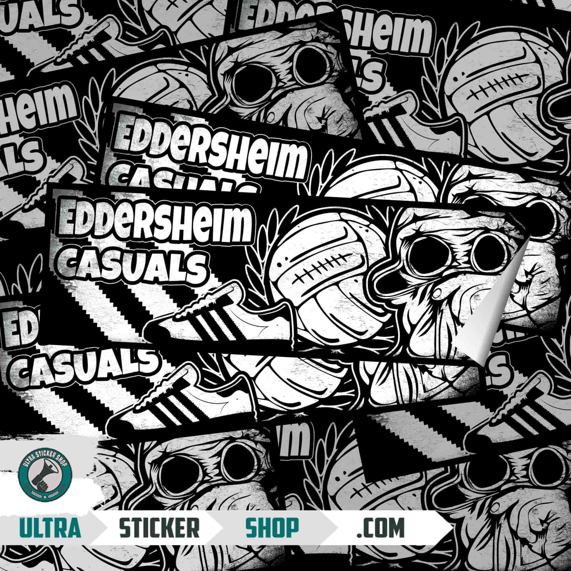 Eddersheim casuals Aufkleber