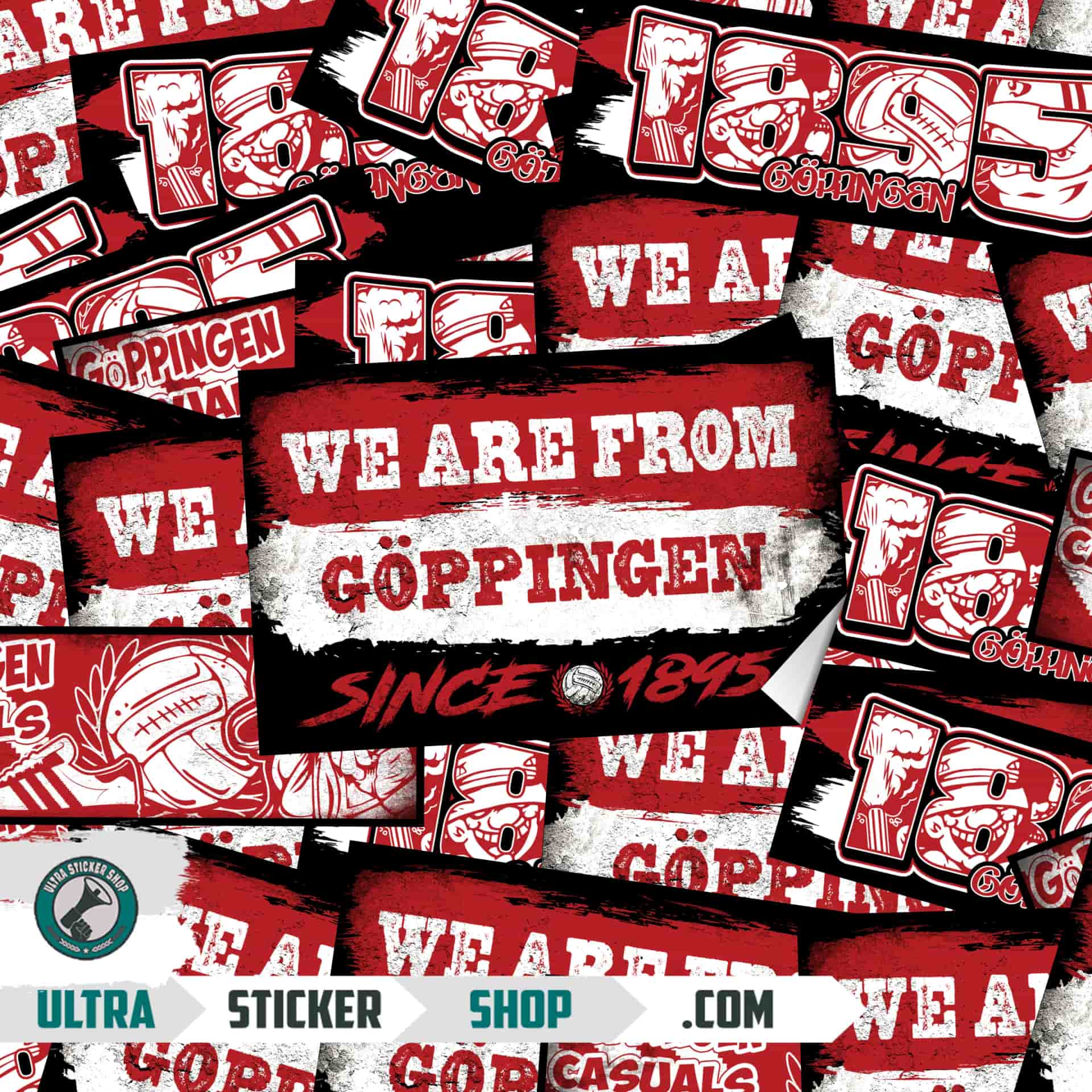 Göppingen Aufkleber-Mix