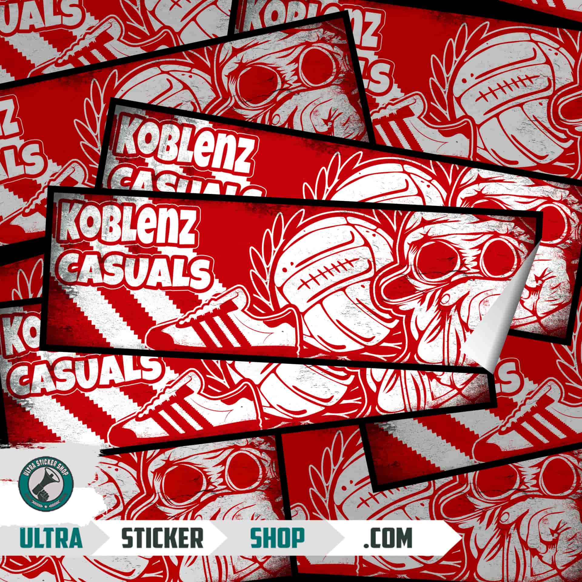 Koblenz casuals Aufkleber