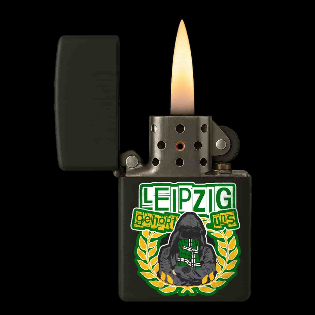 Leipzig gehort uns Feuerzeug