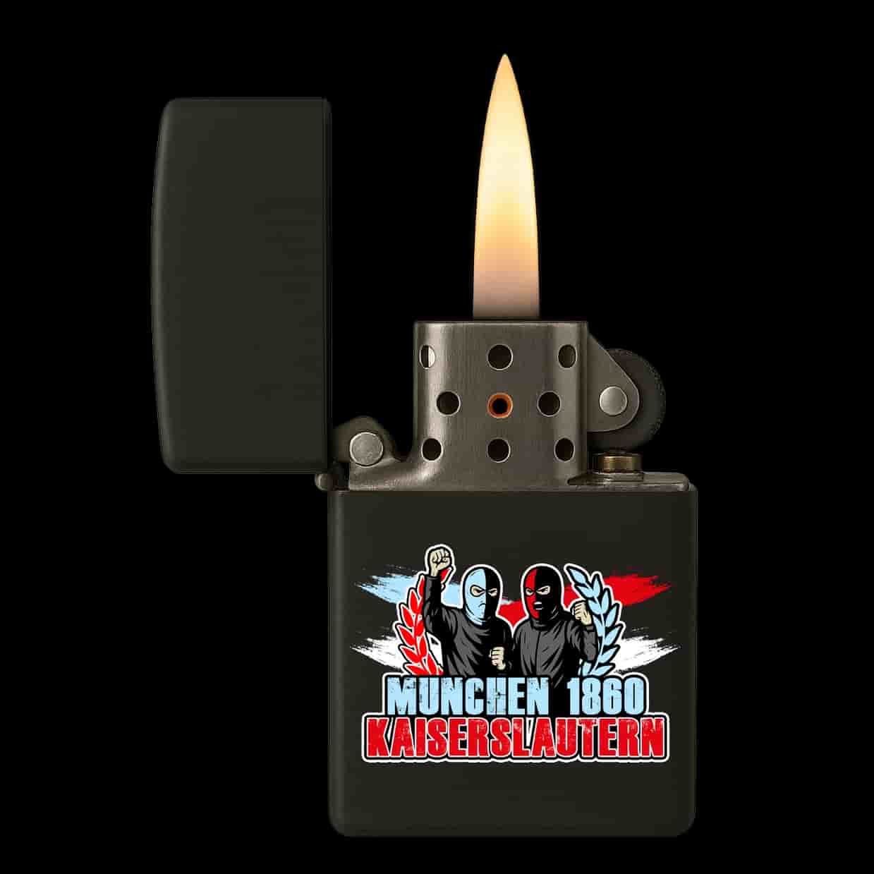 München 1860 X Kaiserslautern Feuerzeug