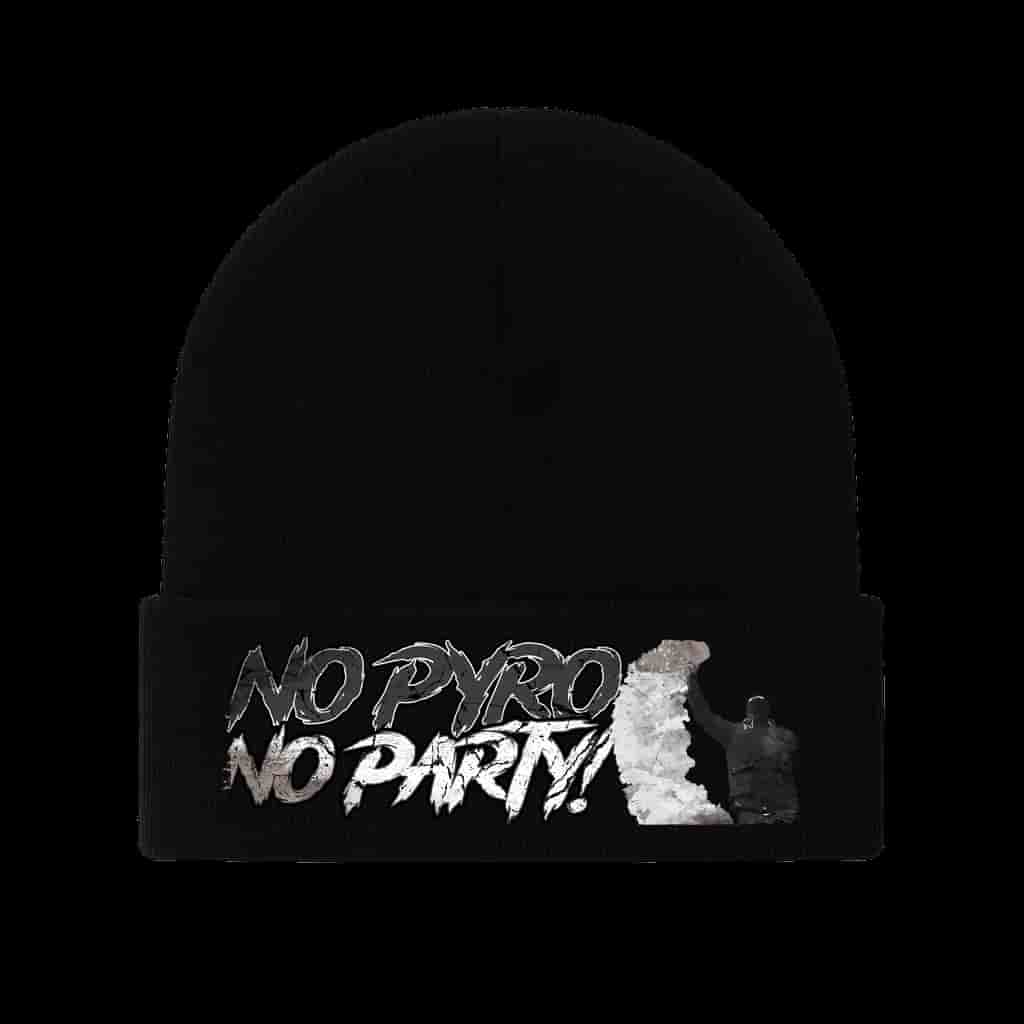 No pyro no party Mütze