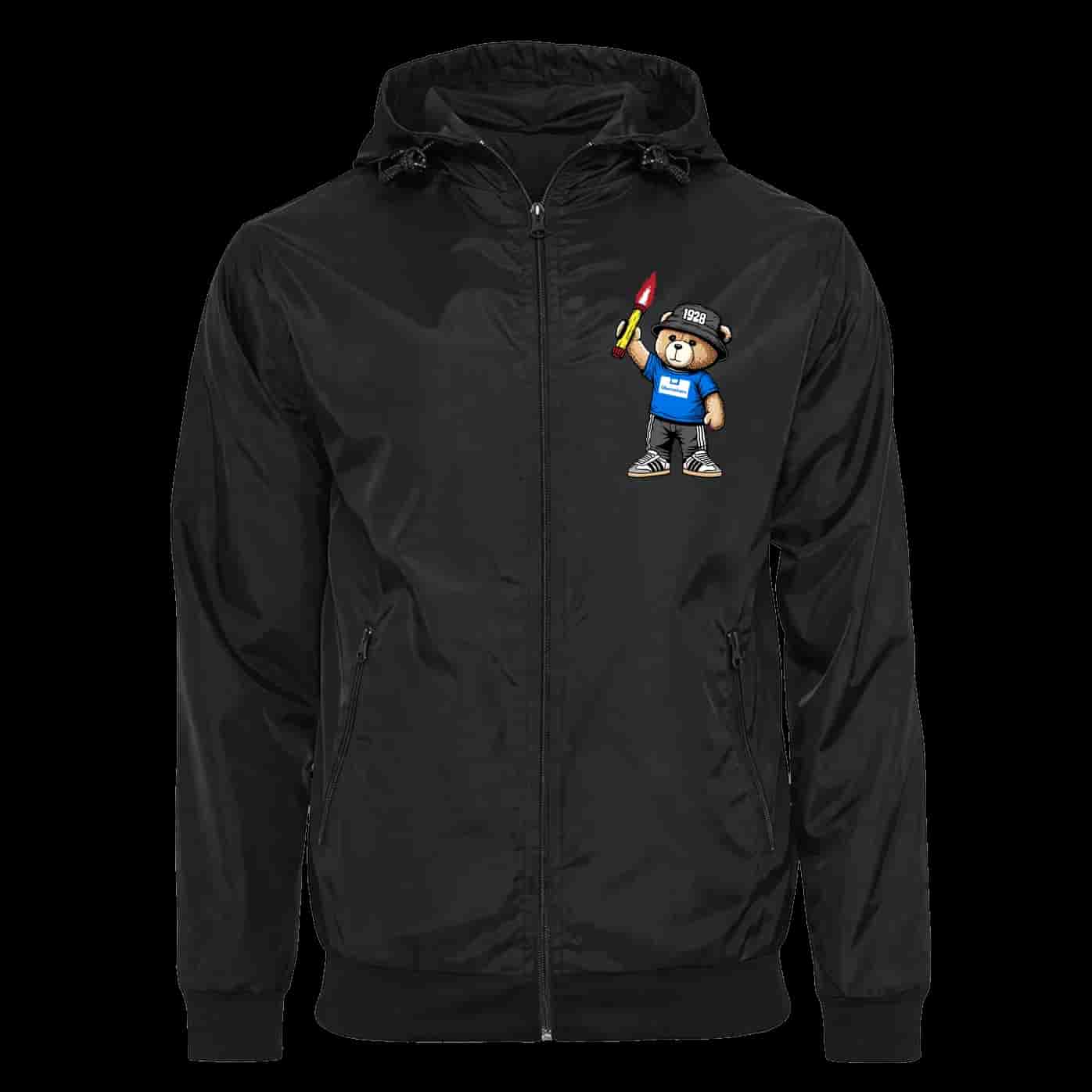 Oberachern 1928 bear Jacke mit abnehmbarer Balaclava