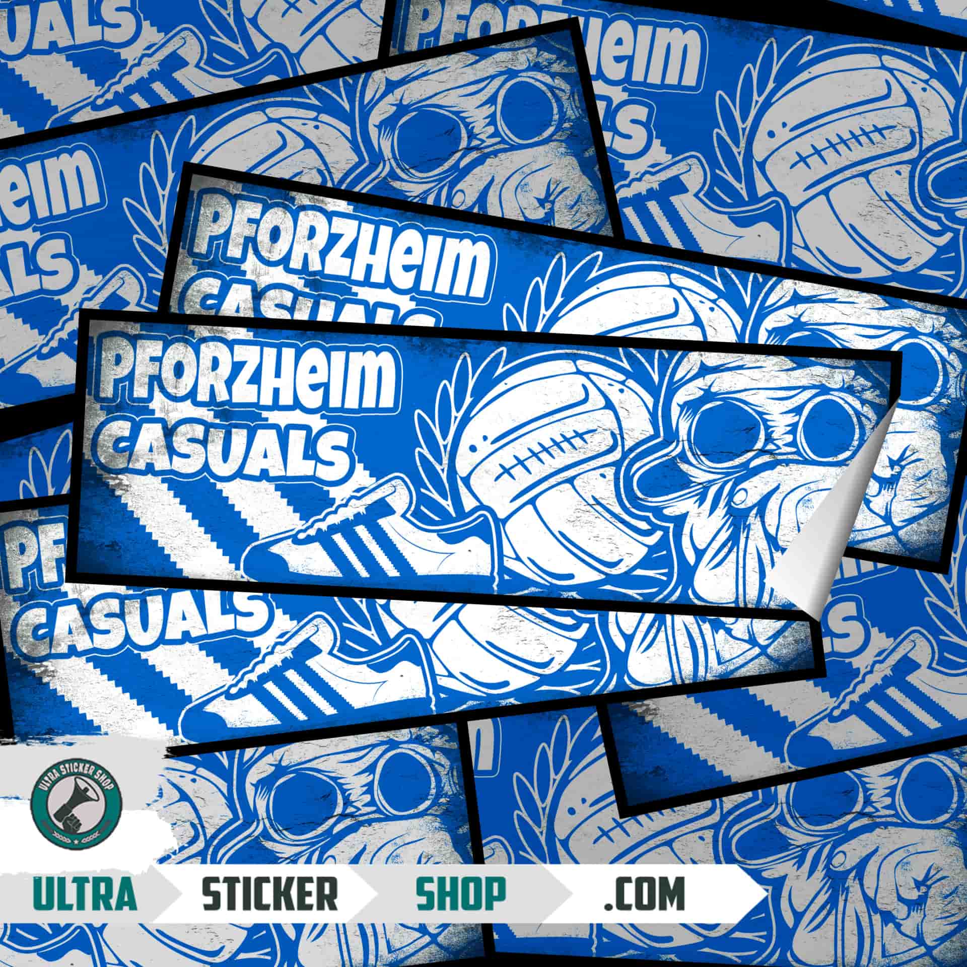 Pforzheim casuals Aufkleber