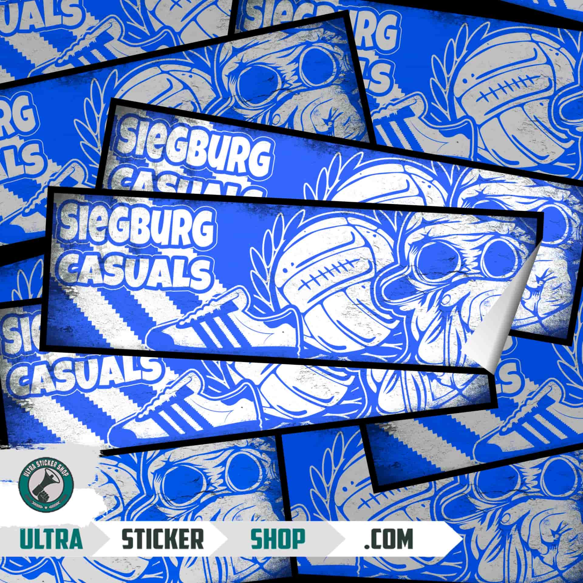 Siegburg casuals Aufkleber