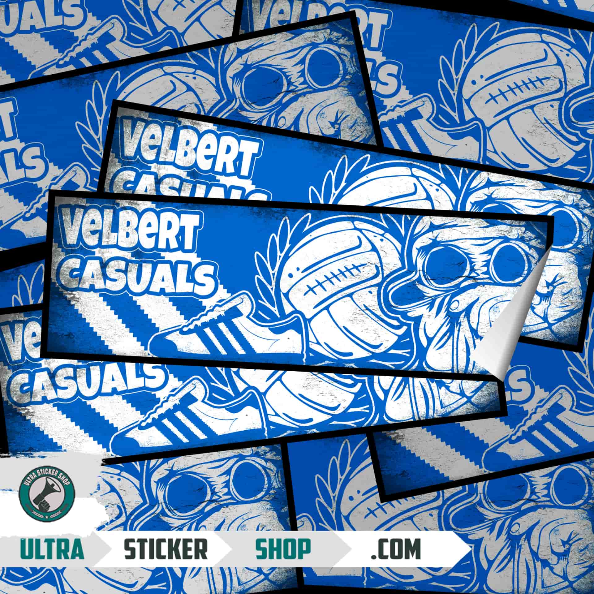 Velbert casuals Aufkleber