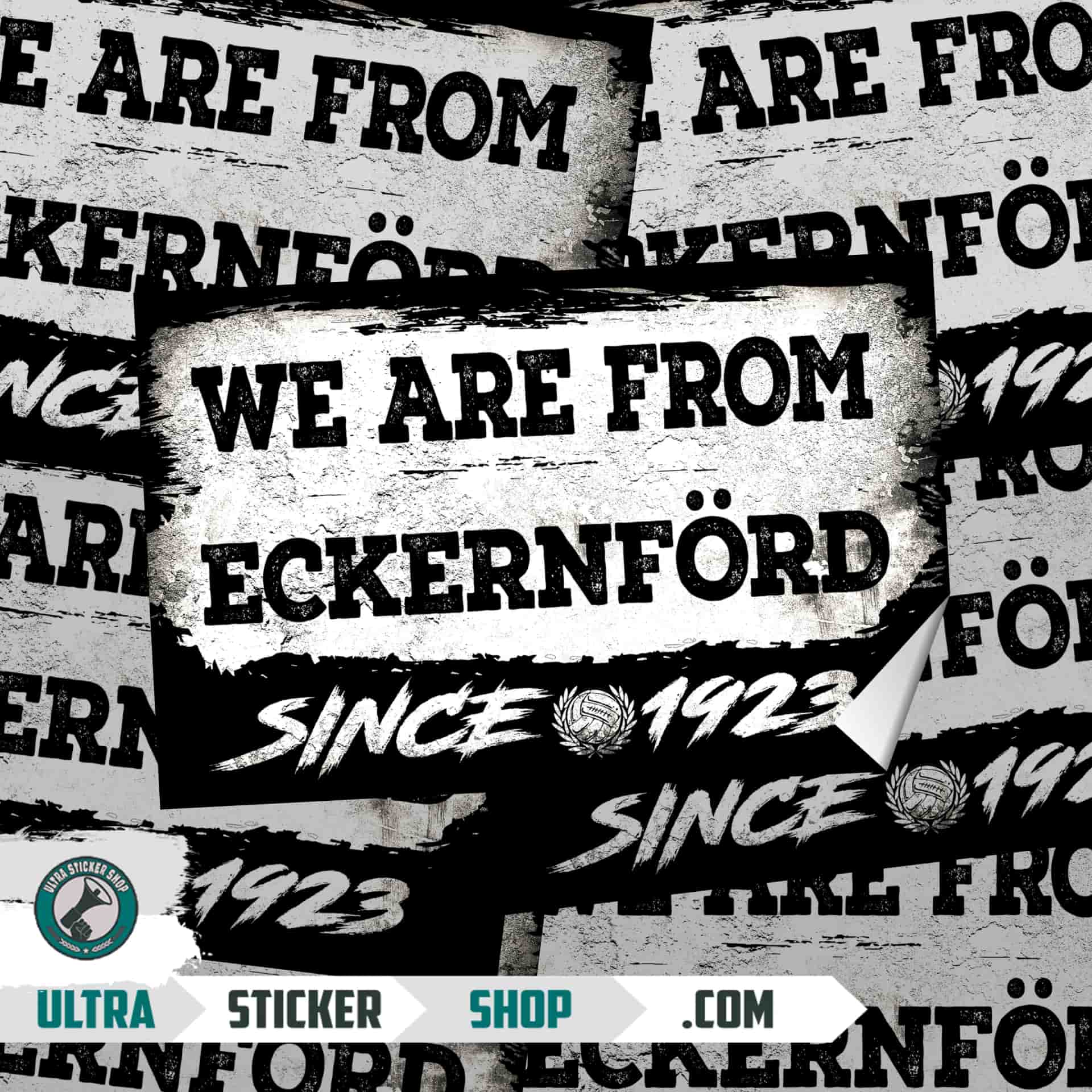 We Are From Eckernförd 1923 Aufkleber