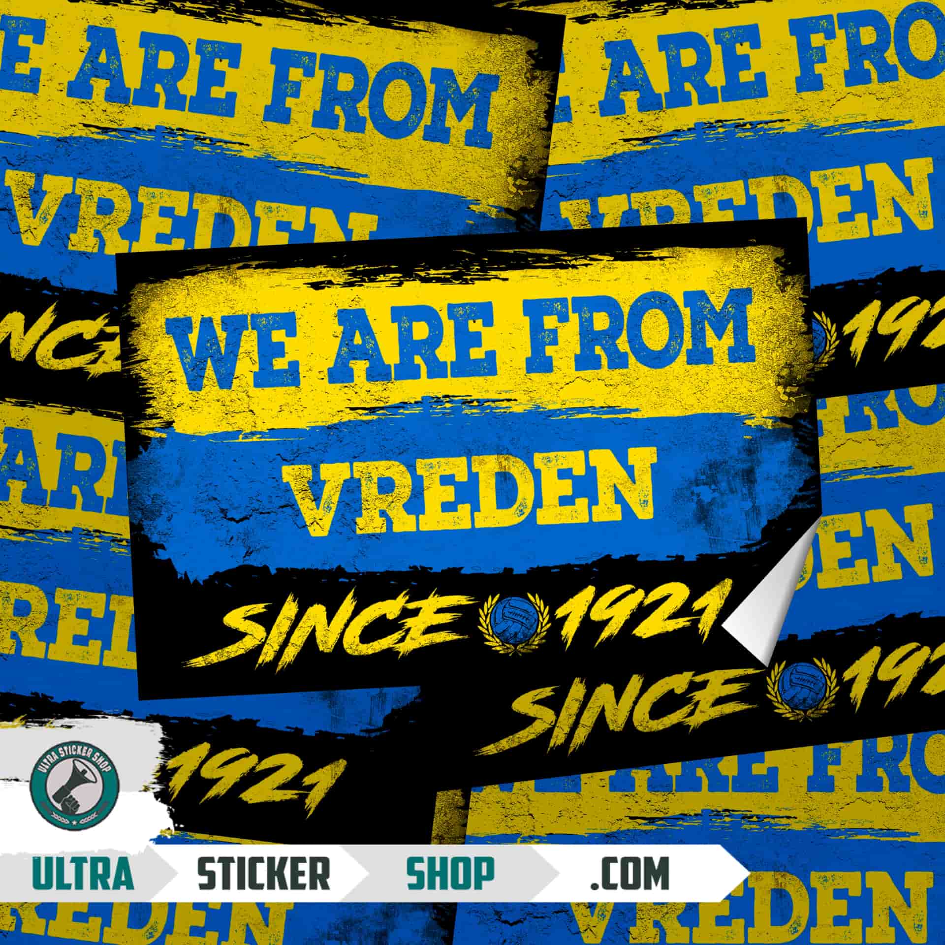 We Are From Vreden 1921 Aufkleber