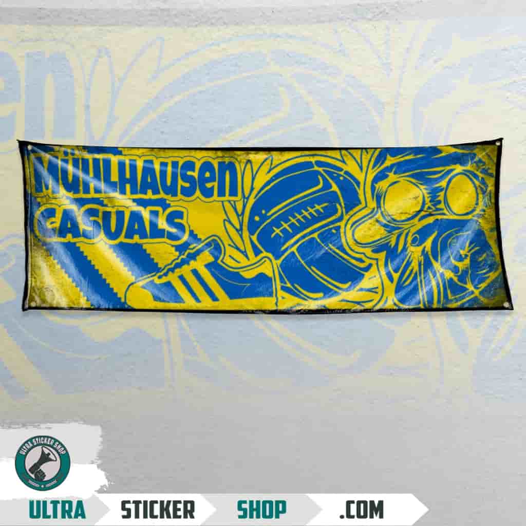 Mühlhausen casuals Flagge