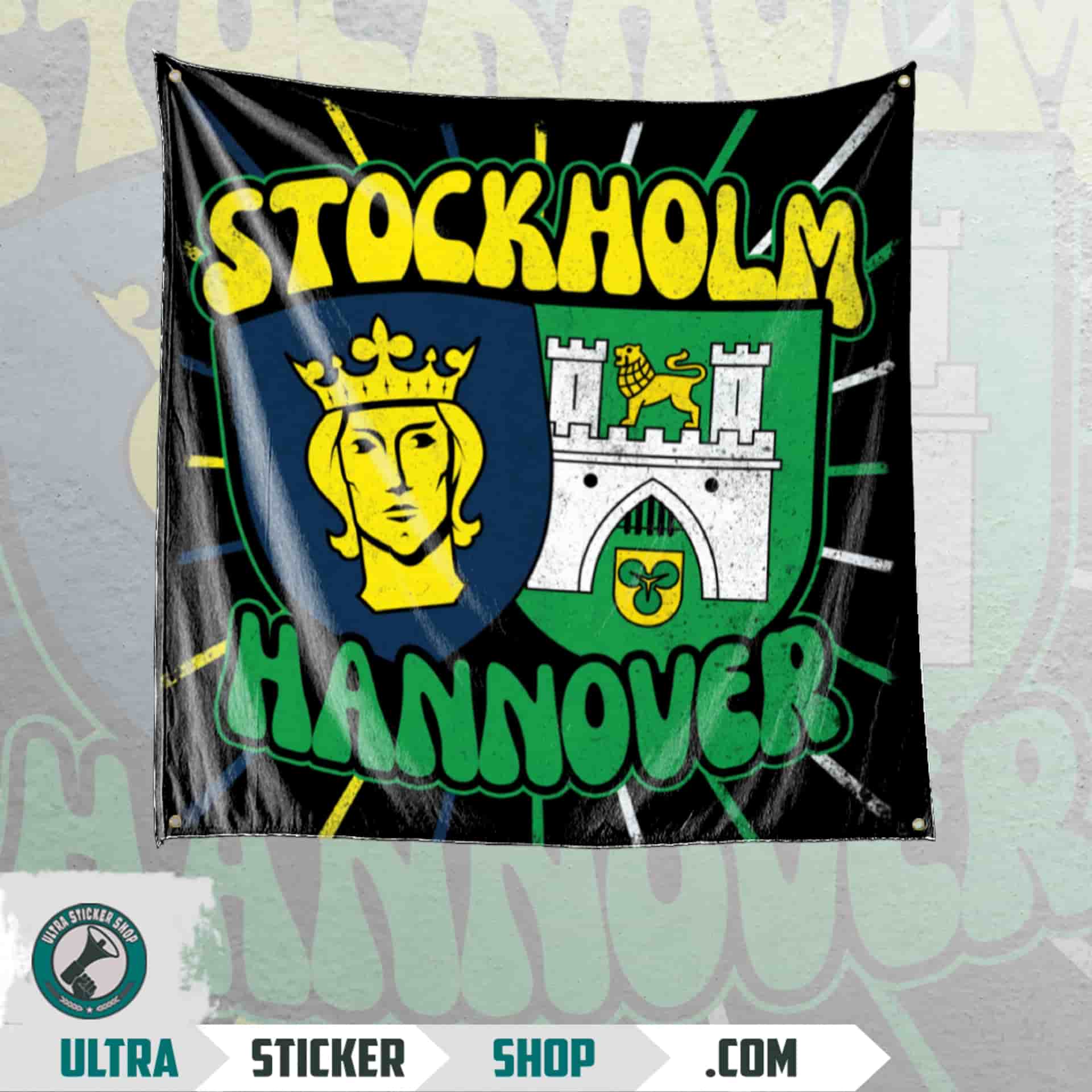 Stockholm X Hannover Flagge