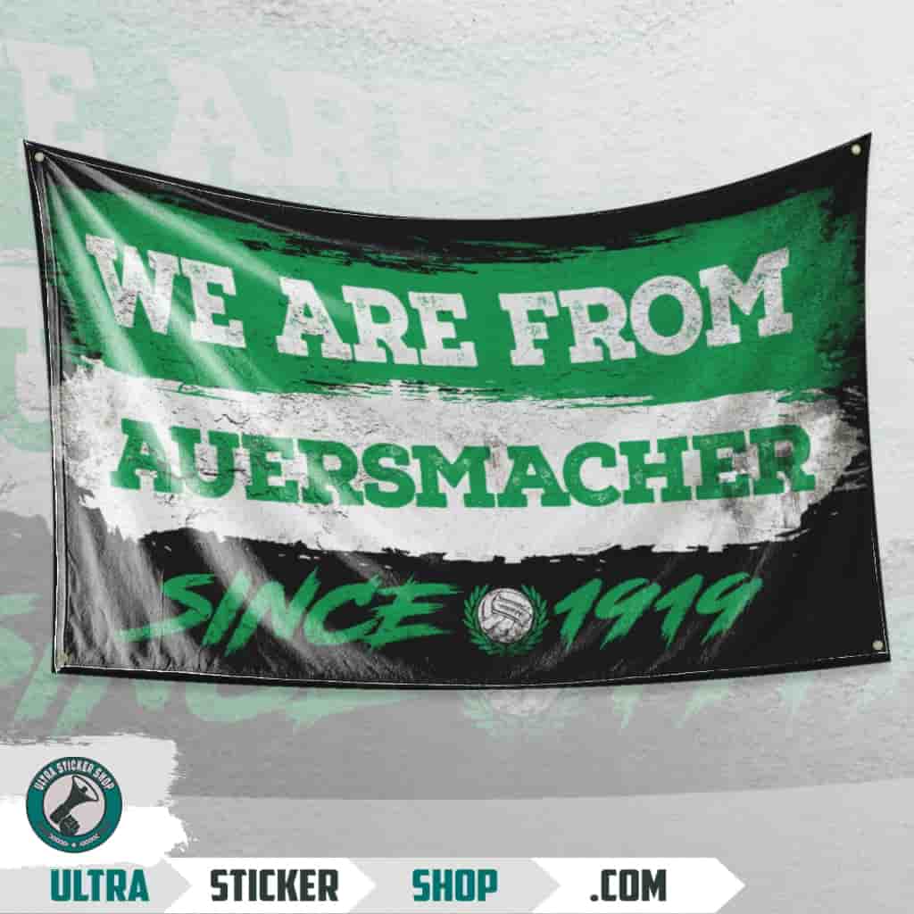 We Are From Auersmacher 1919 Flagge