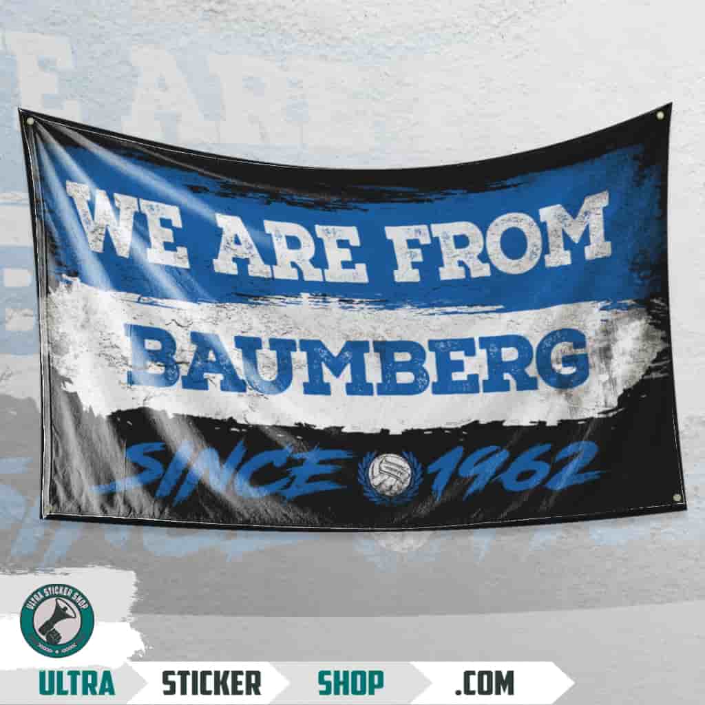 We Are From Baumberg 1962 Flagge