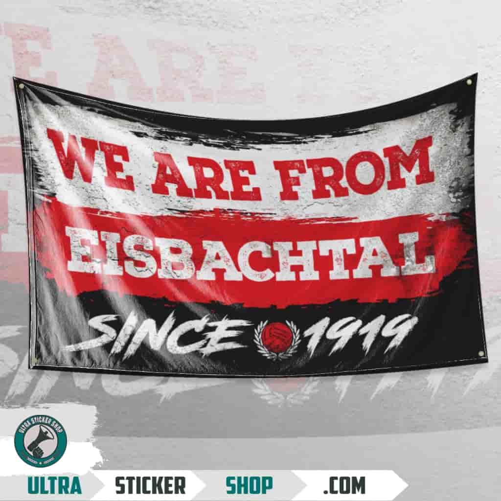 We Are From Eisbachtal 1919 Flagge