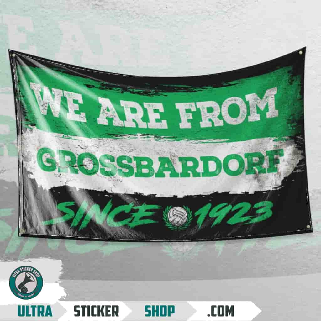 We Are From Großbardorf Flagge