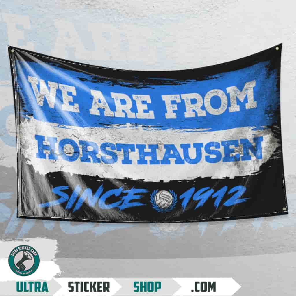 We Are From Horsthausen 1912 Flagge