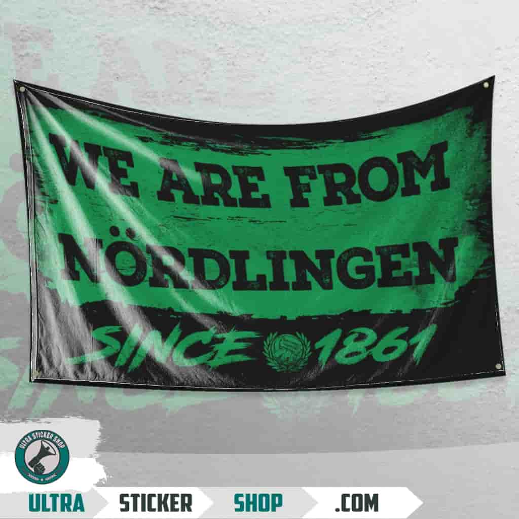 We Are From Nördlingen 1861 Flagge