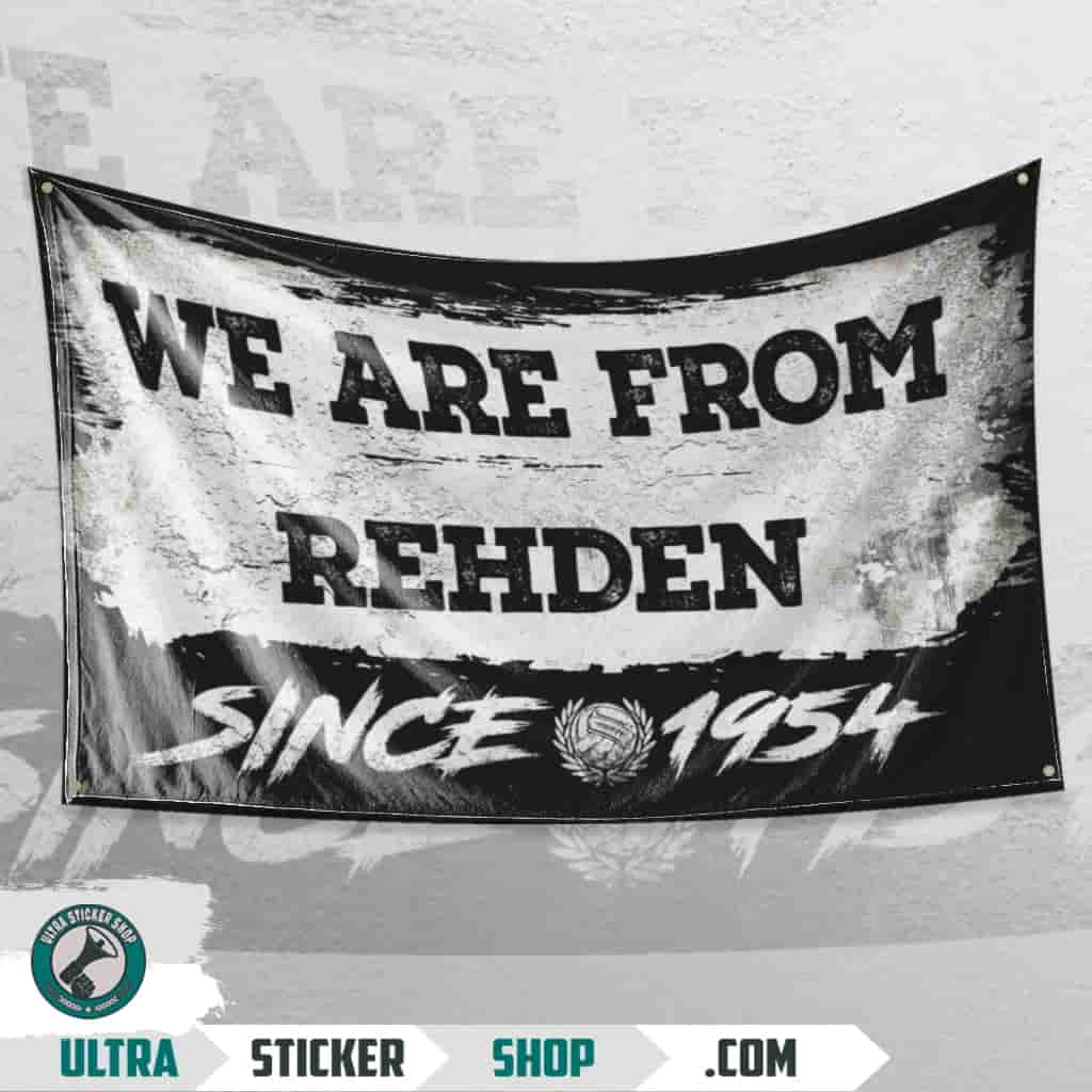 We Are From Rehden 1954 Flagge