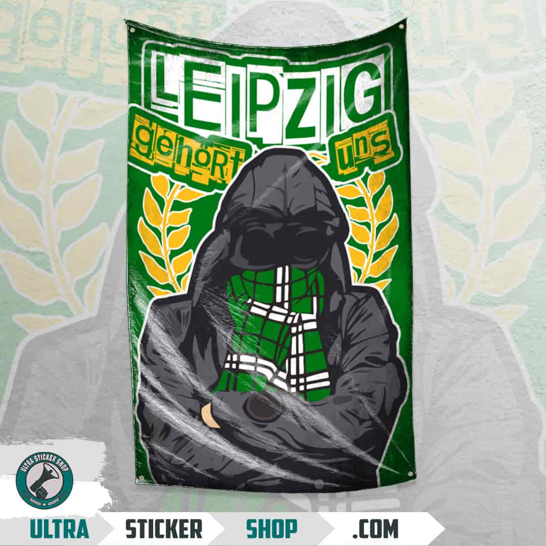 Leipzig gehort uns Flagge