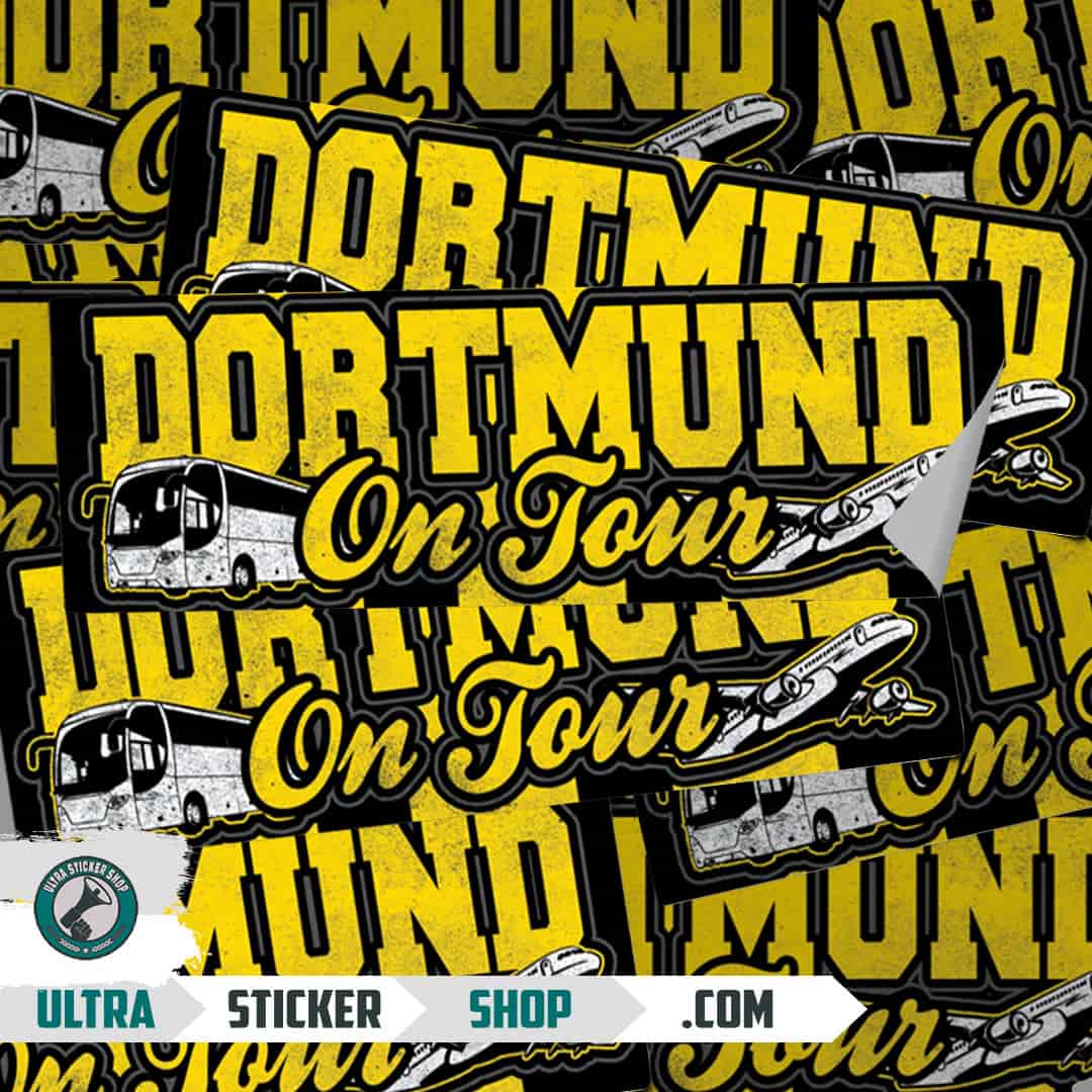 Dortmund on tour Aufkleber
