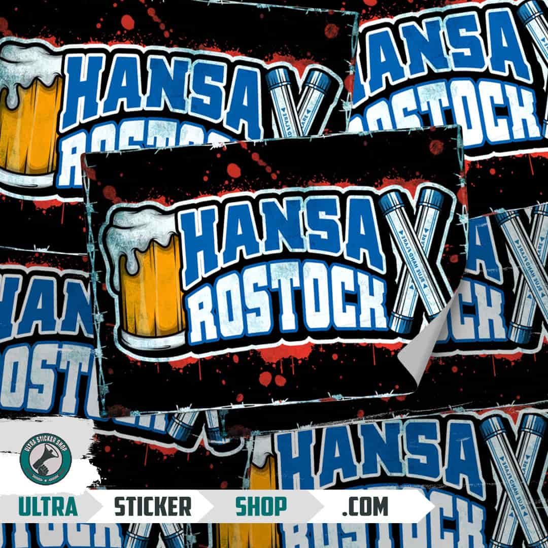 Hansa Rostock Aufkleber