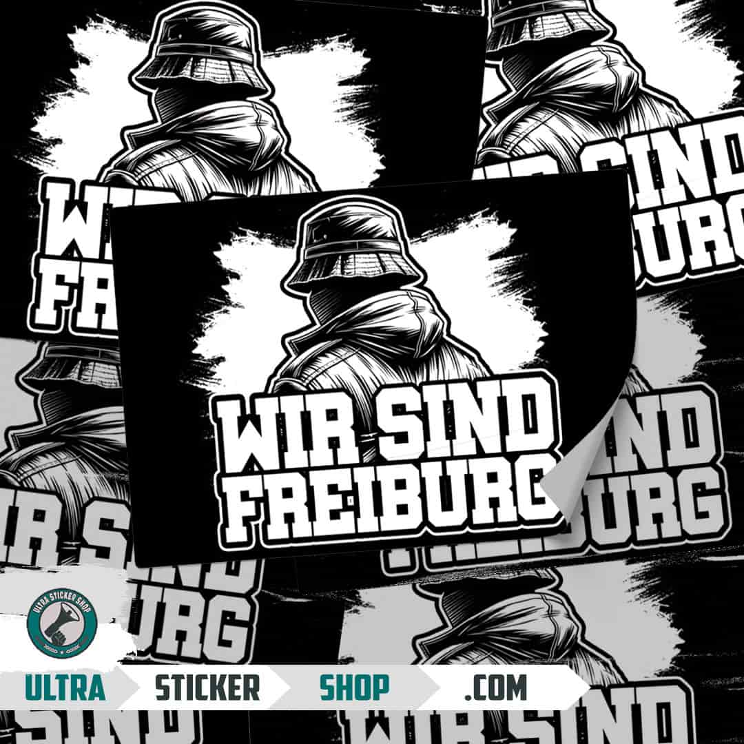 Wir sind Freiburg Aufkleber