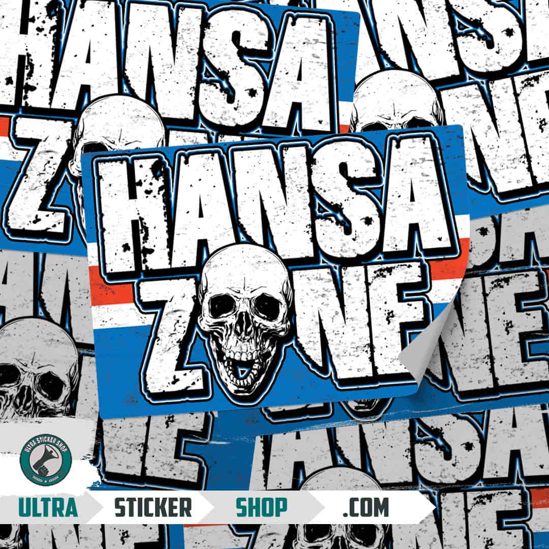 Hansa Zone Aufkleber
