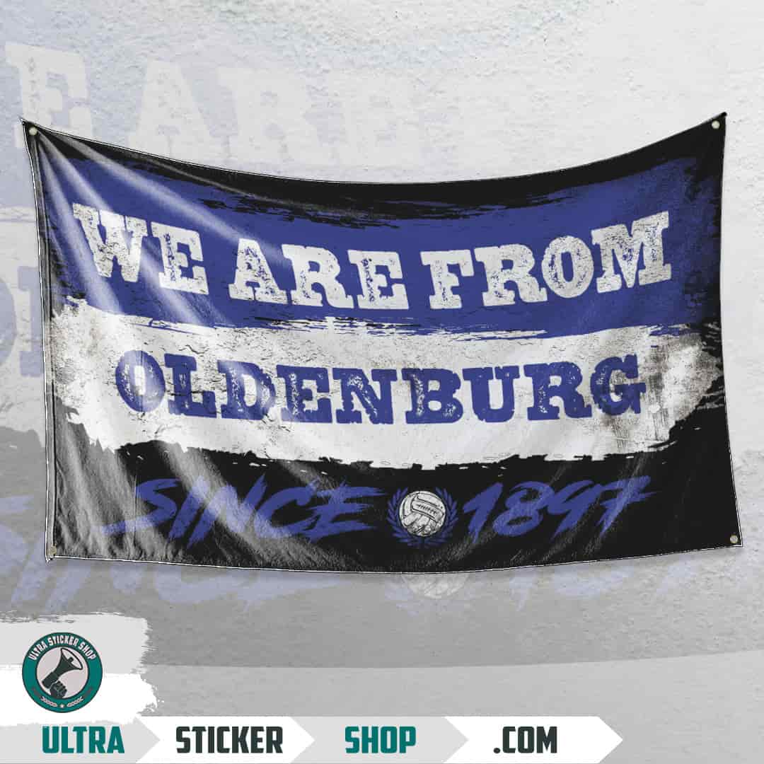 We are from Oldenburg since 1897 Flagge