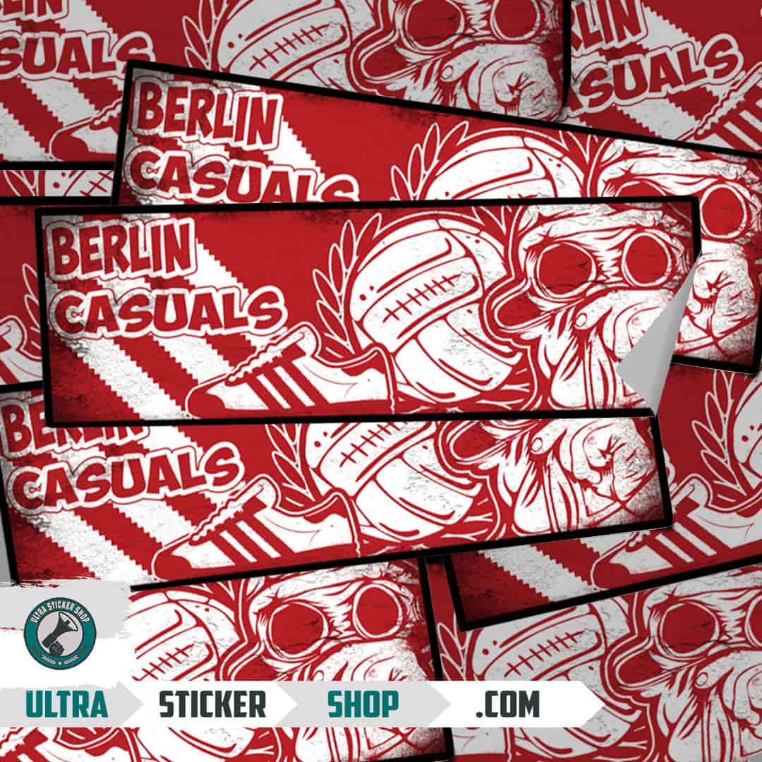 Berlin casuals Aufkleber