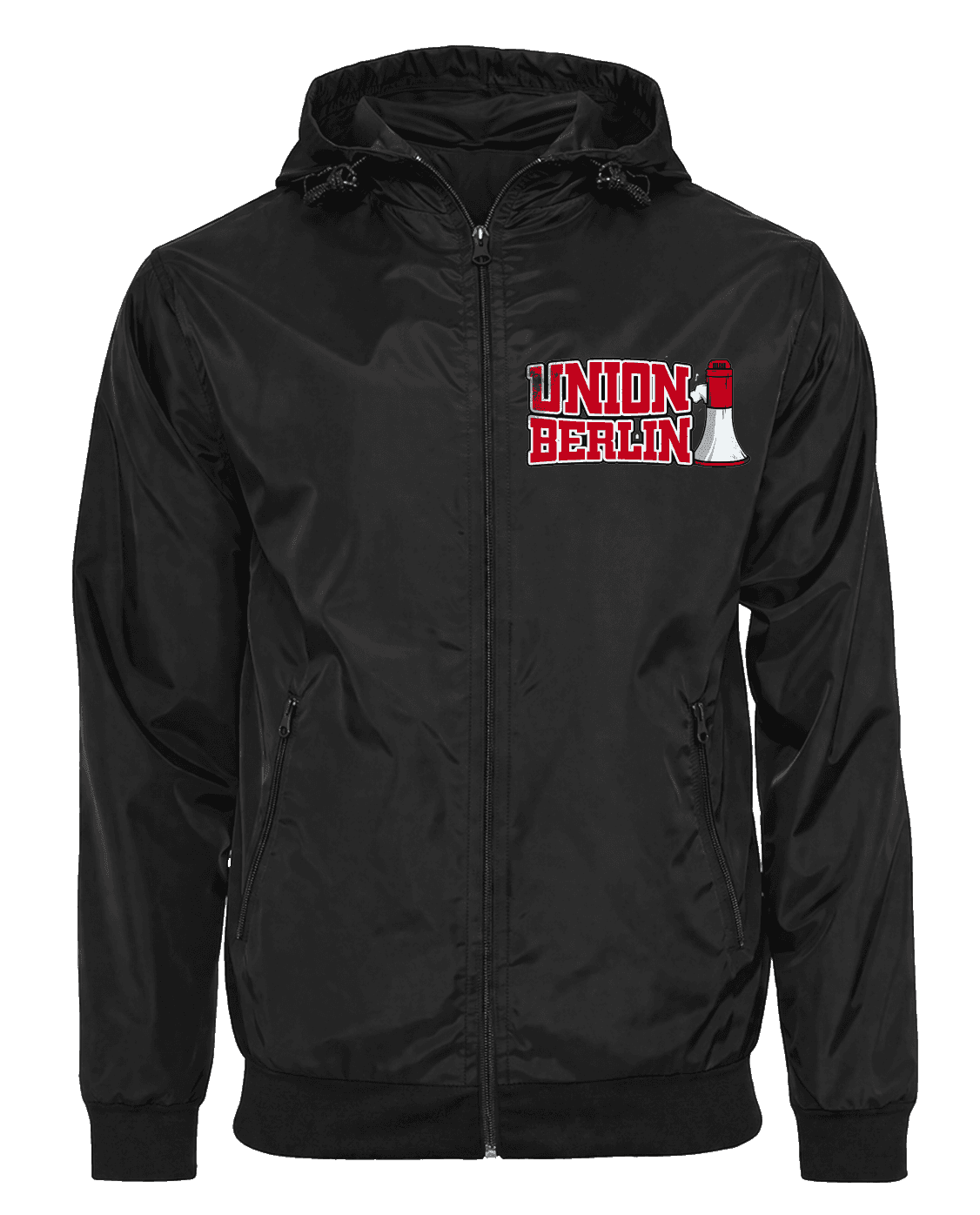Union Berlin Jacke mit abnehmbarer Balaclava