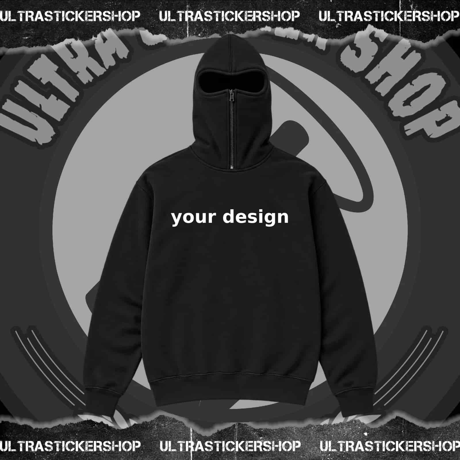 Custom Ninja Kapuzenpullover