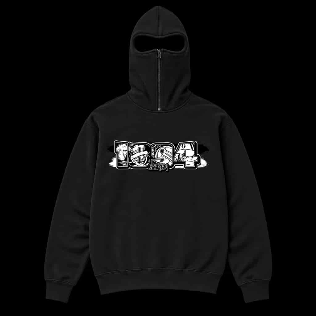 1894 Berlin Ninja Kapuzenpullover