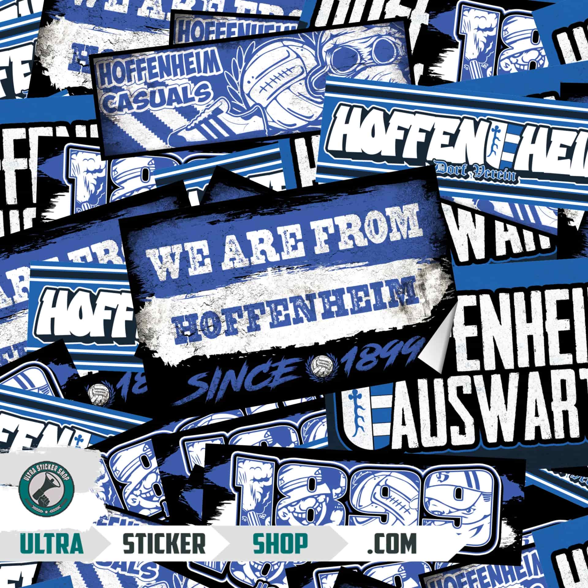 1899 Hoffenheim sticker mix Aufkleber-Mix