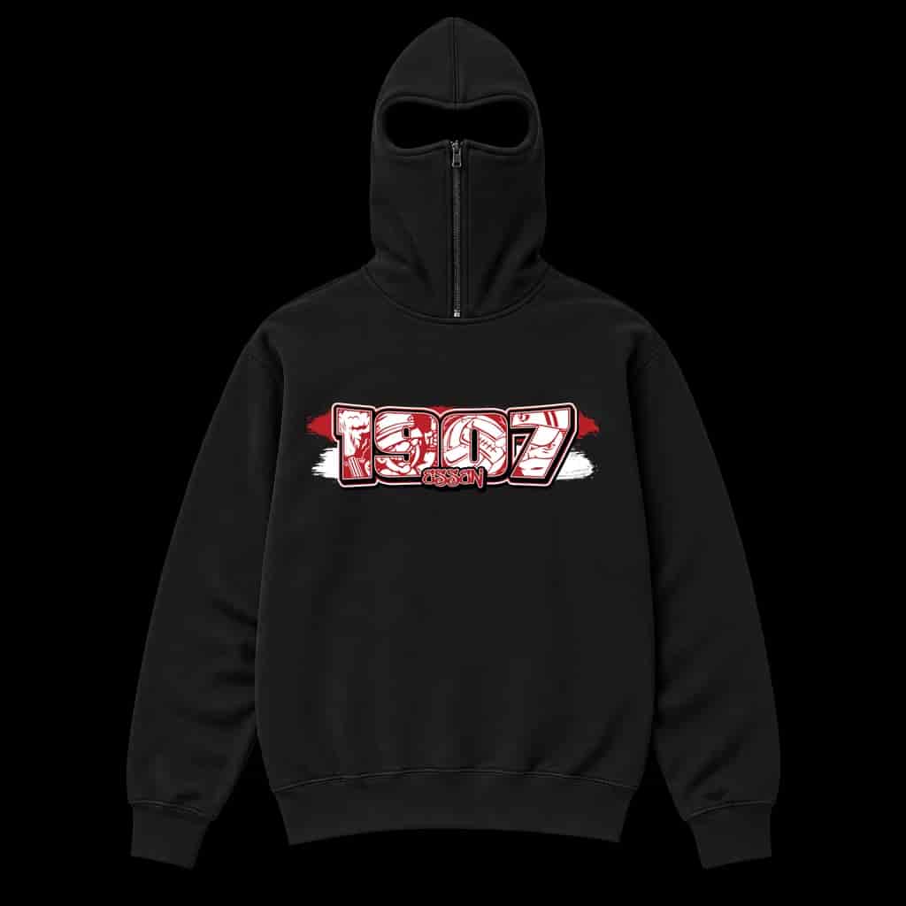 1907 Essen Ninja Kapuzenpullover