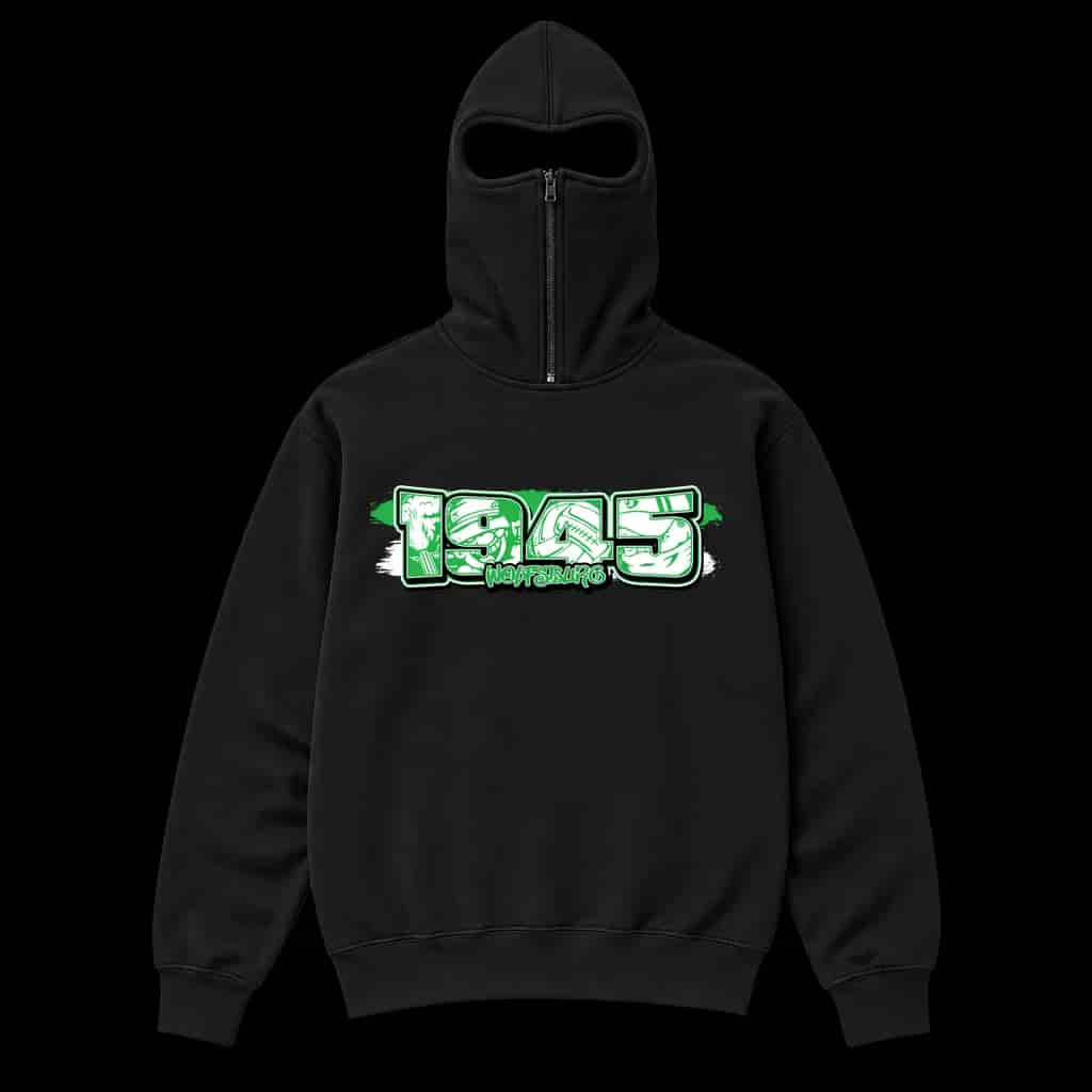 1945 Wolfsburg Ninja Kapuzenpullover