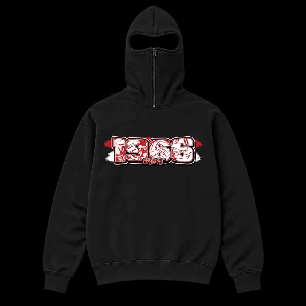 1966 Erfurt Ninja Kapuzenpullover