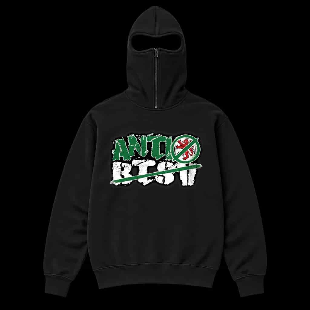 ANTI BTSV-wolfsburg Ninja Kapuzenpullover