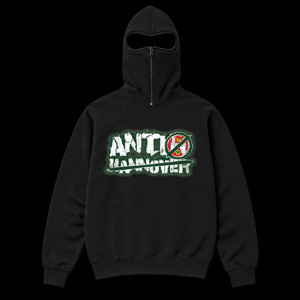 ANTI Hannover-wolfsburg Ninja Kapuzenpullover