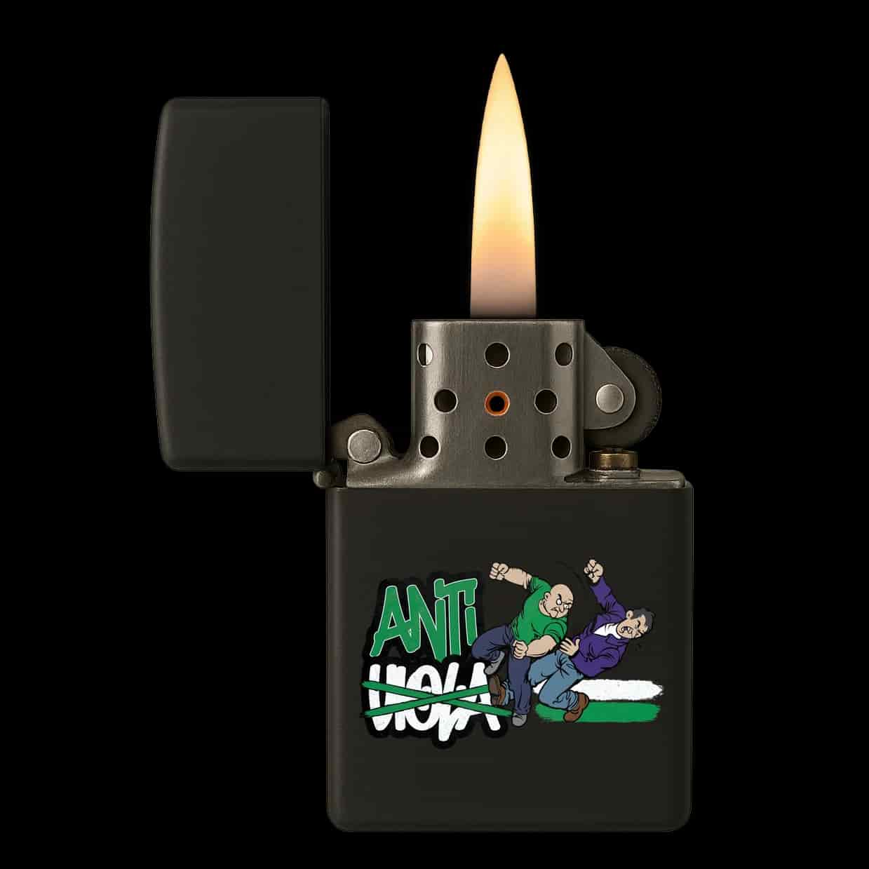 Anti Viola Feuerzeug