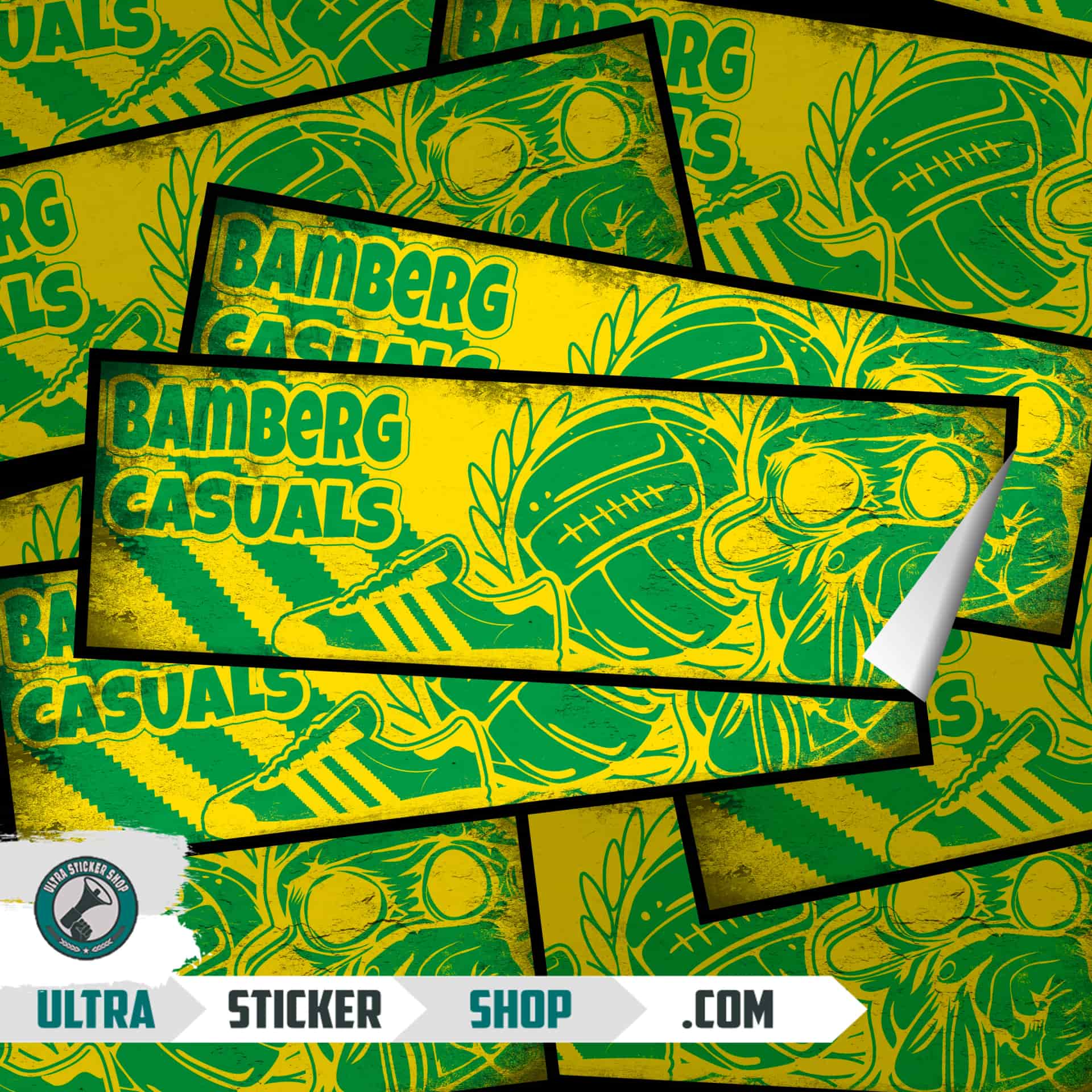 Bamberg casuals Aufkleber