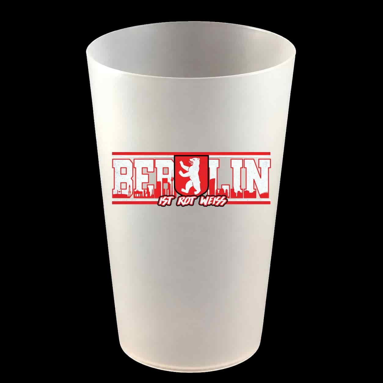 Berlin is rot weiss Hartbecher