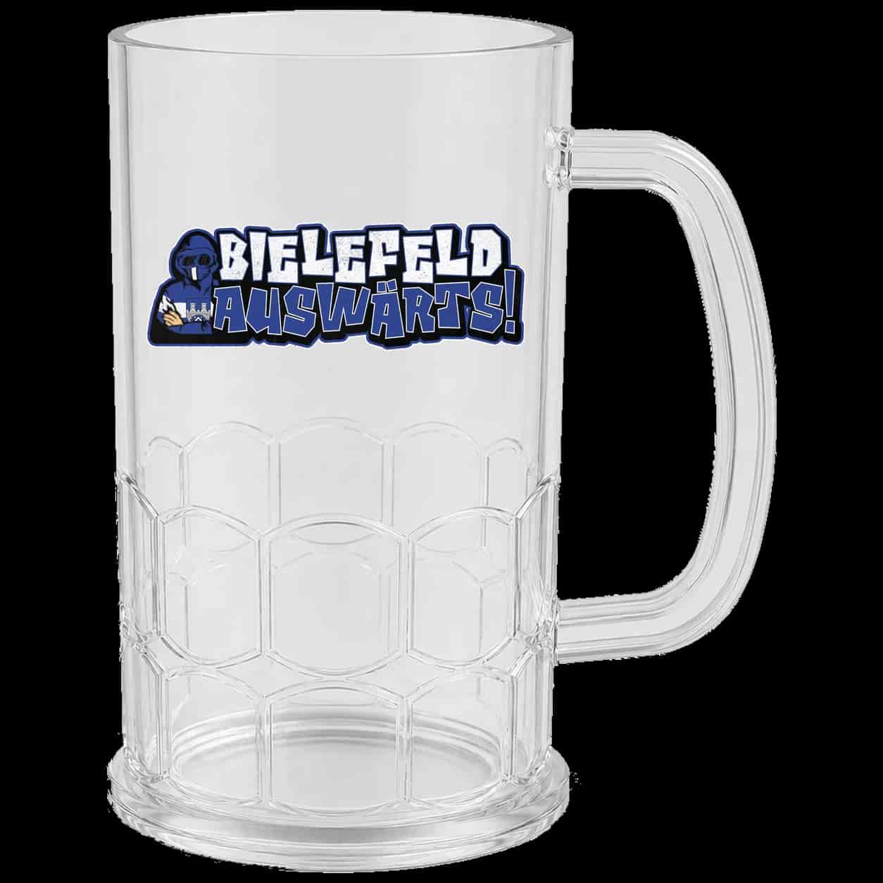 Bielefeld auswärts Bierkrug