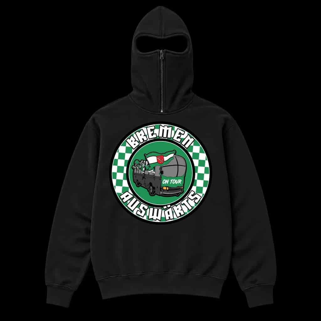 Bremen auswärts! Ninja Kapuzenpullover