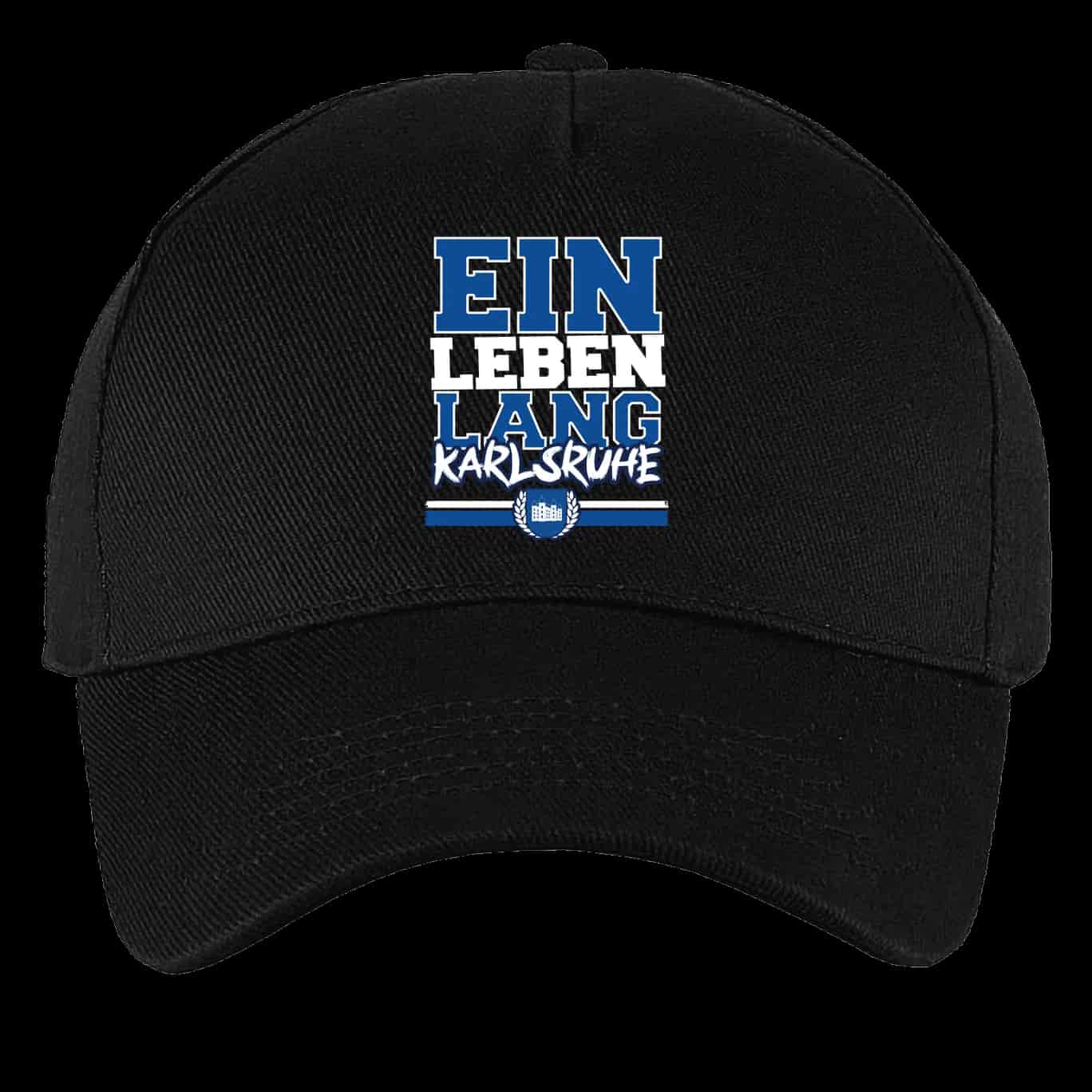 Ein leben lang Karlsruhe Kappe